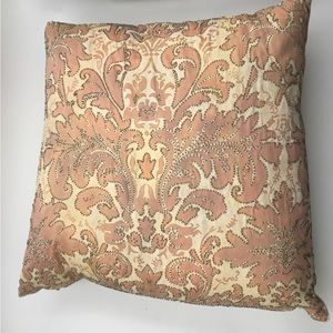 NWOT Dransfield & Ross Bluff Road Beaded Accent Pillow